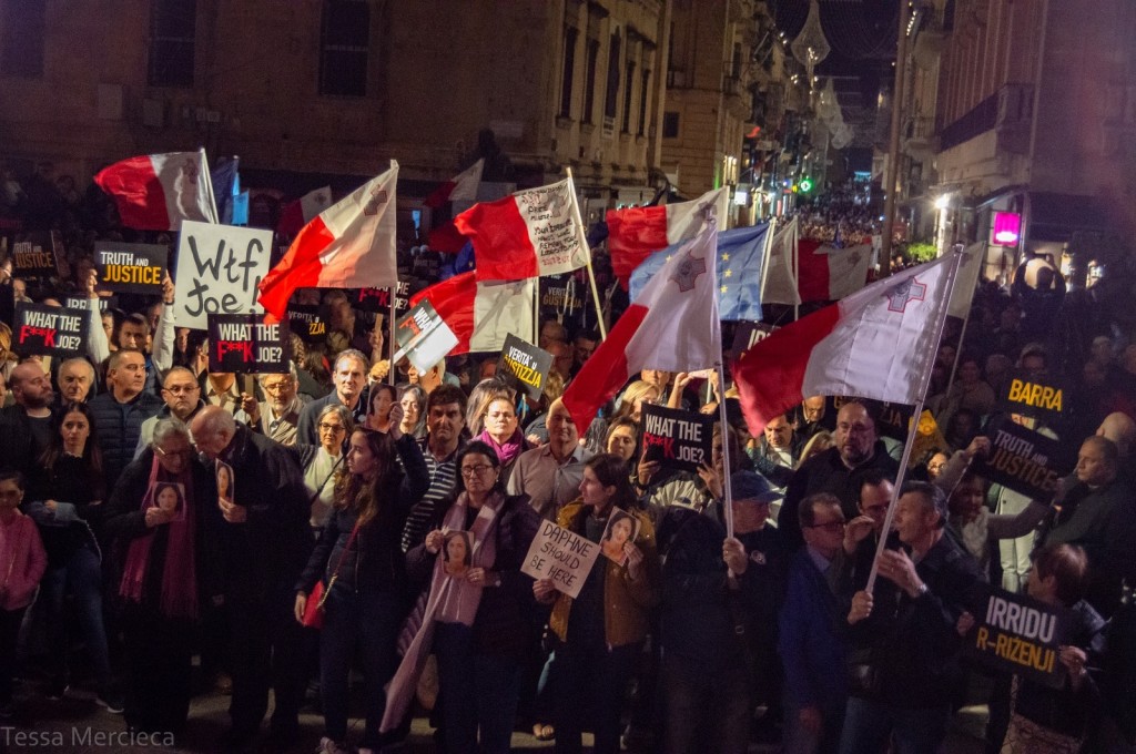 Malta protesta