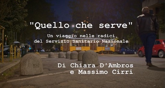 Quello che serve, venerdì 29/5 in onda su Rai 3