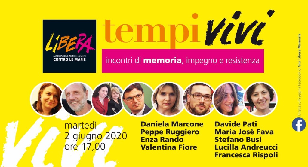 2 giugno, torna l’appuntamento FB con “Tempi Vivi”