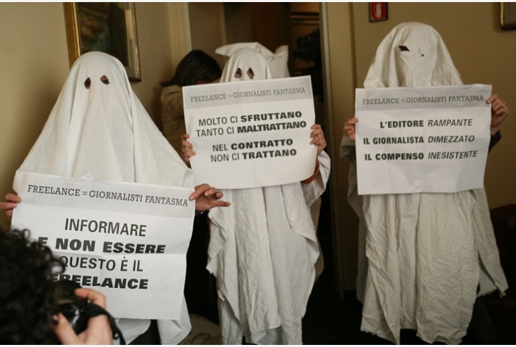 Giornalisti precari