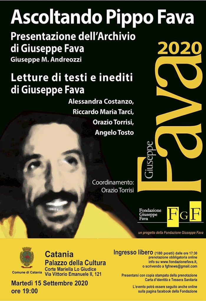 Ascoltando pippo fava 15 settembre