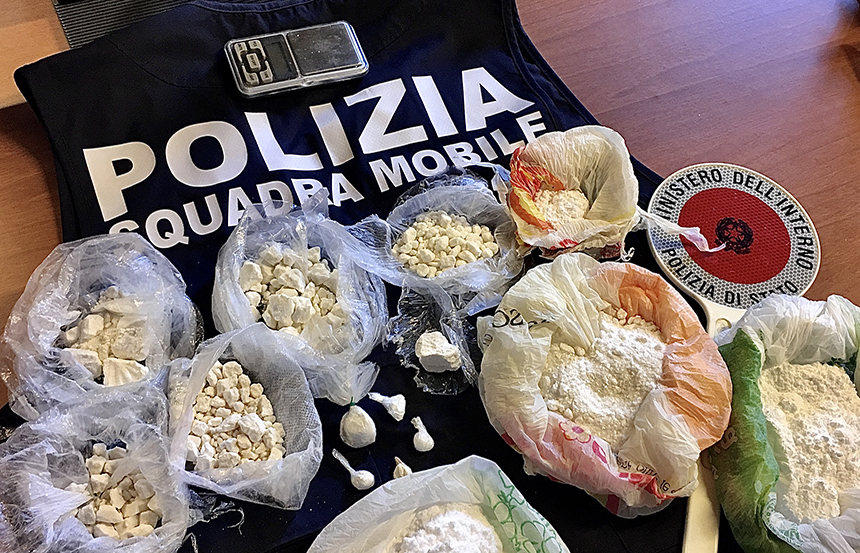 Cocaina polizia