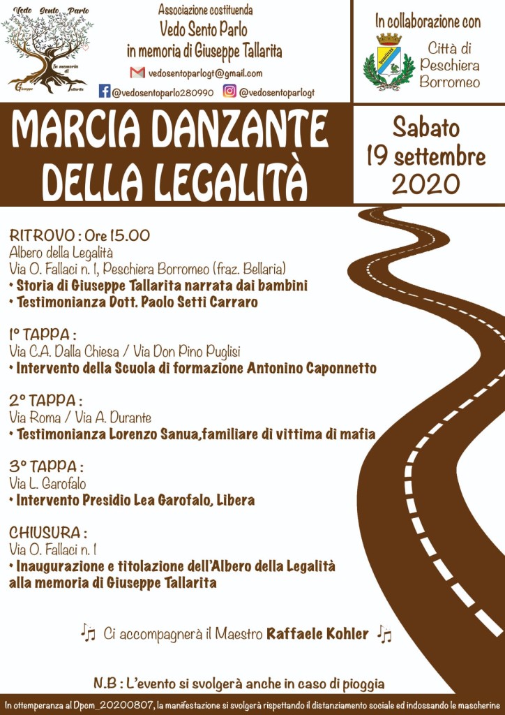 Marcia danzante della legalità