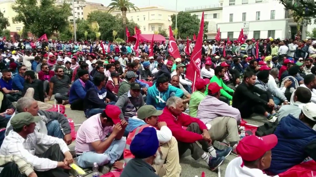 Sciopero contro caporalato