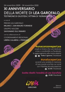 anniversario lea garofalo