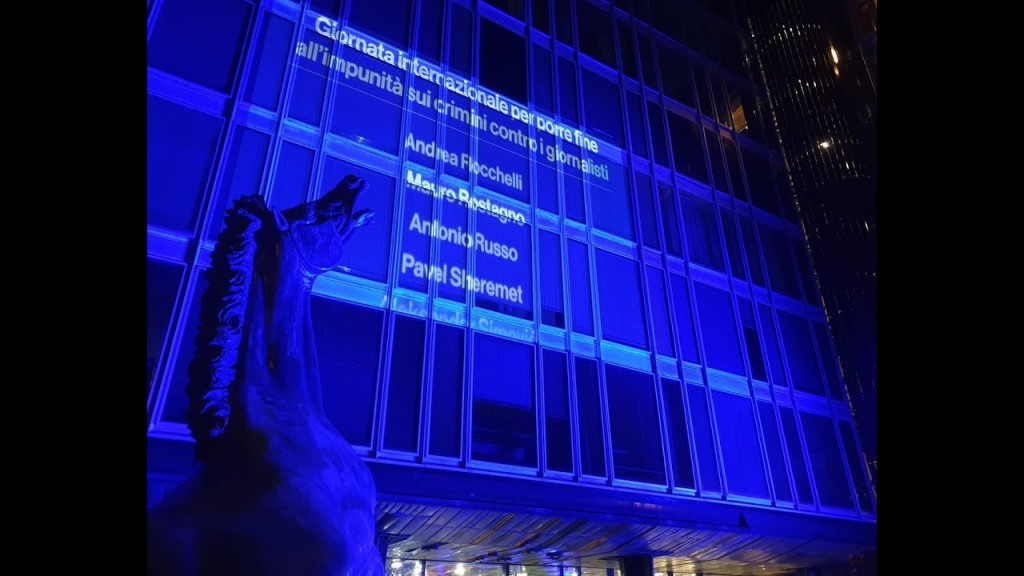 Illuminare le storie dei giornalisti uccisi per chiedere verità e giustizia. L’iniziativa della Rai