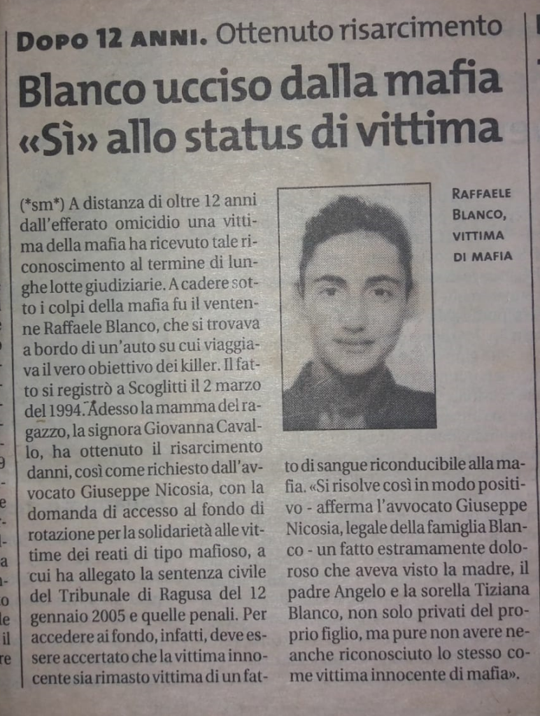 Raffaele blanco