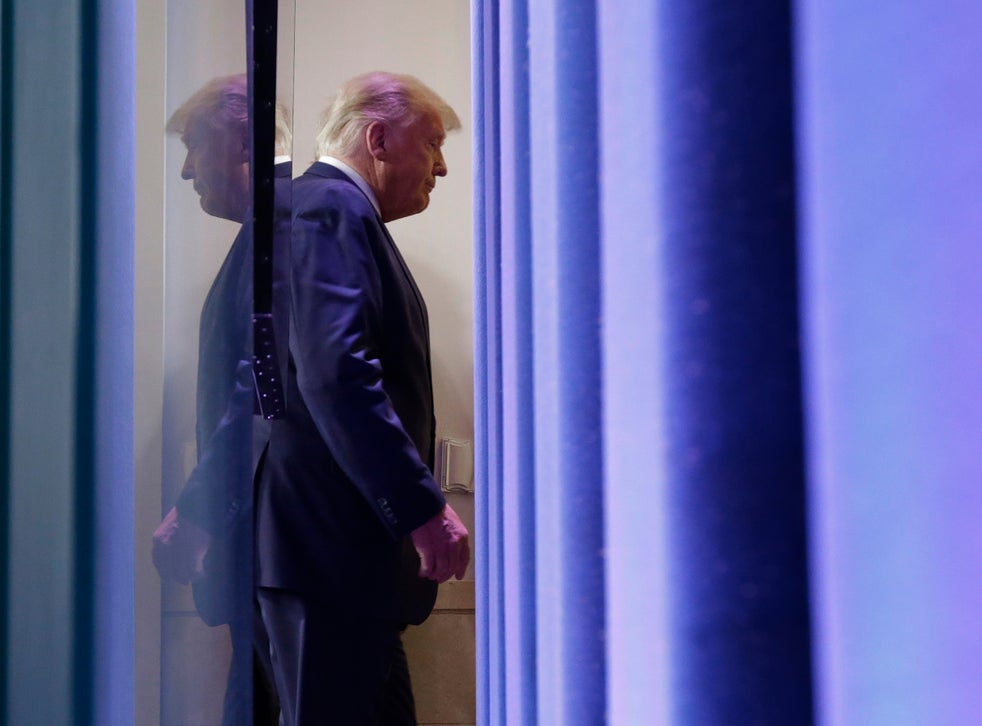 Trump exit