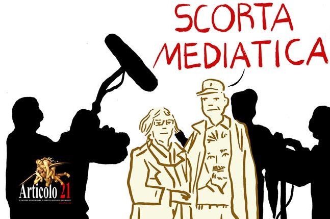 Articolo21 scorta mediatica