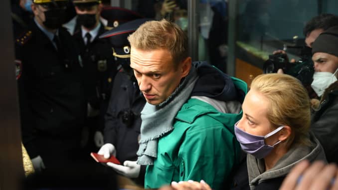Navalny arrestato