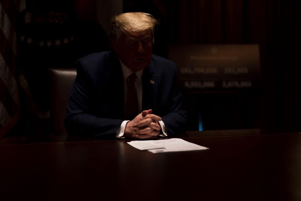 Trump allergia