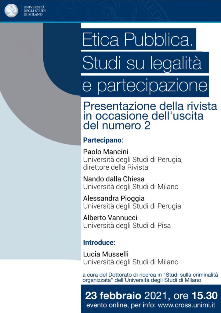 Etica Pubblica