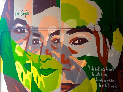 Lea garofalo murales