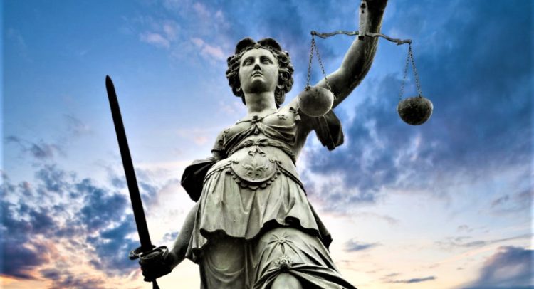 Justice statue