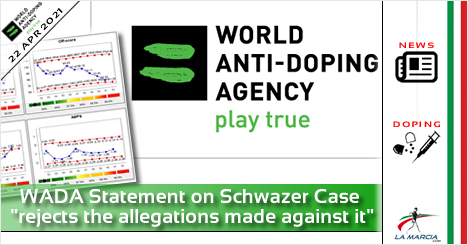 Wada statment schwazer case