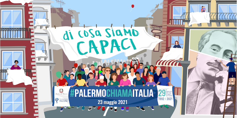 23 maggio palermo chiama italia 2021