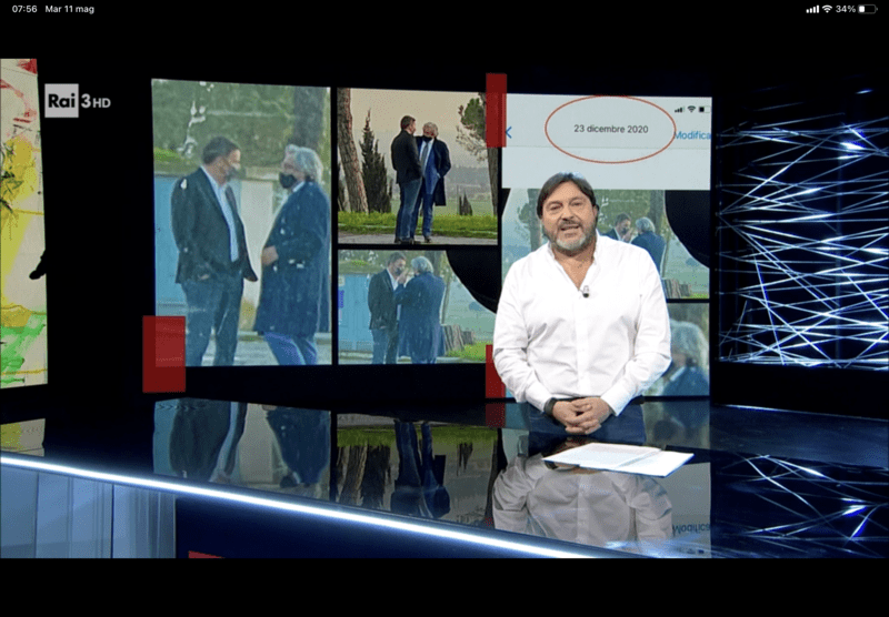 A Report parla la testimone dellincontro Renzi Mancini