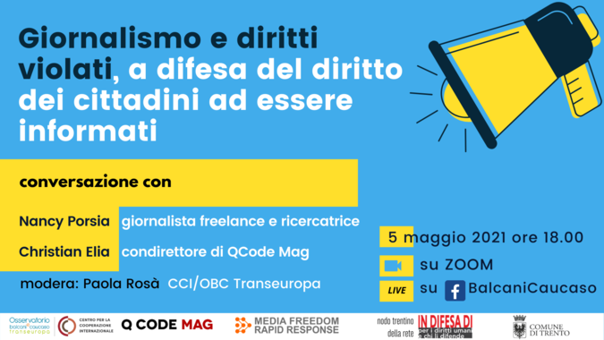Conversazione con Nancy Porsia e Christian Elia