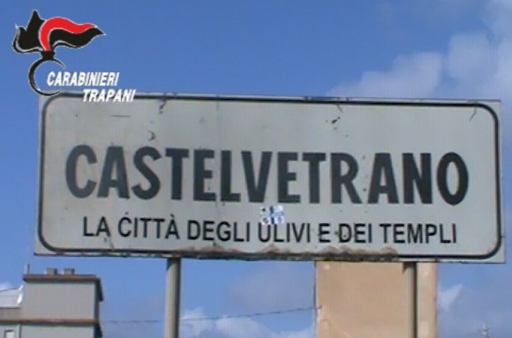 Cartello castelvetrano carabinieri
