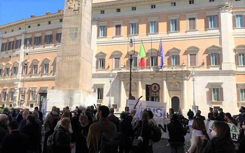 Fnsi in piazza