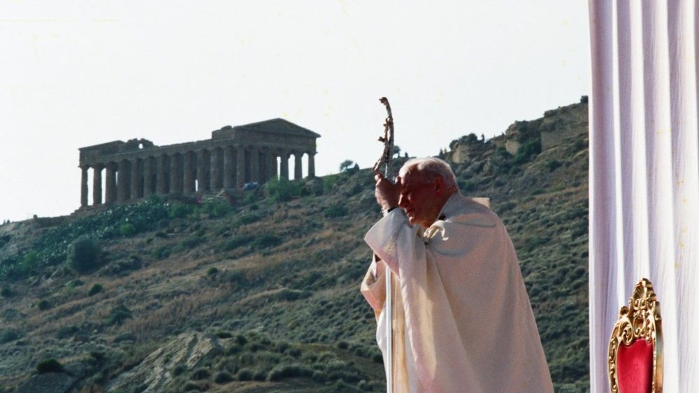 Papa giovanni paolo ii agrigento