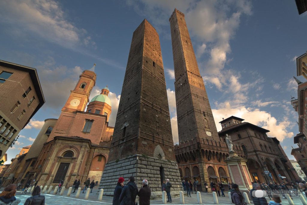 Asinelli Garisenda le Due Torri
