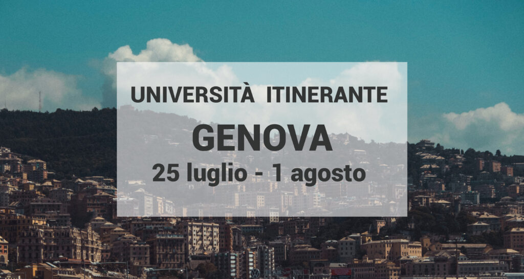 Università itinerante genova