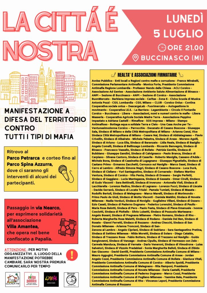 Buccinasco 5 luglio