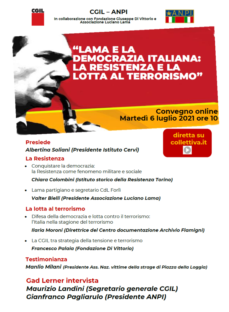 Immagine lama convegno cgil anpi