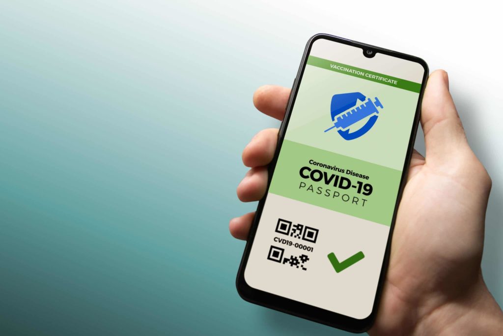 Corona virus green pass