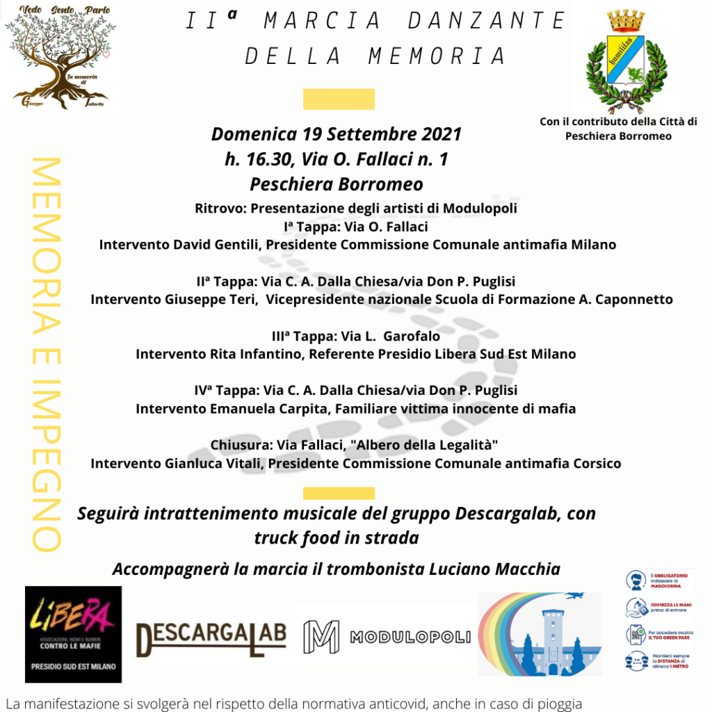 II Marcia Danzante della Memoria 19.09.2021