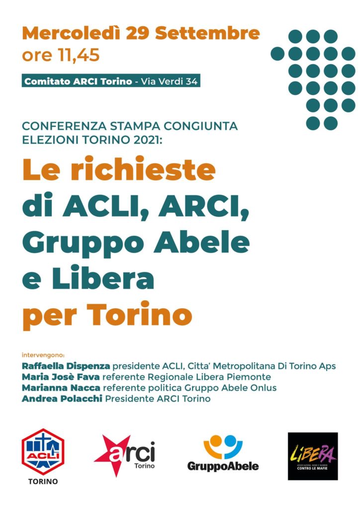 Conferenza stampa torino 28 settembre