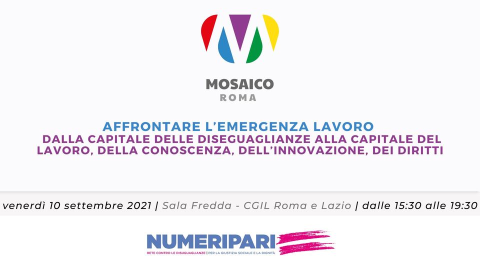 Mosaico roma lavoro