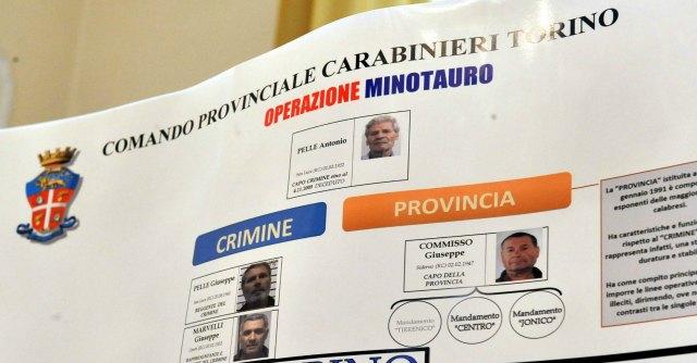 Ndrangheta minotauro
