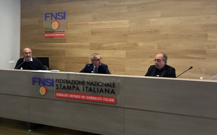 Conferenza stampa fnsi