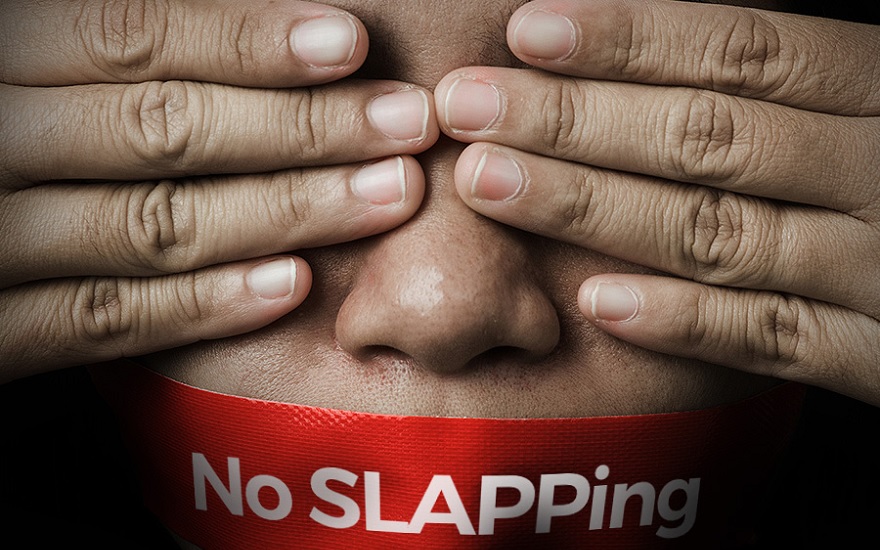 No slapping