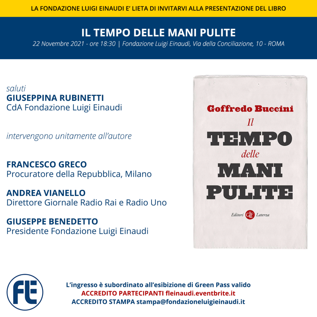 Tempo mani pulite roma