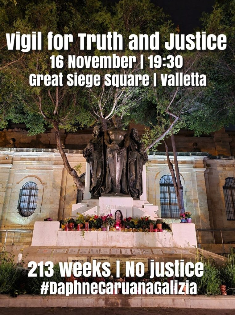 Vigil 16 novembre