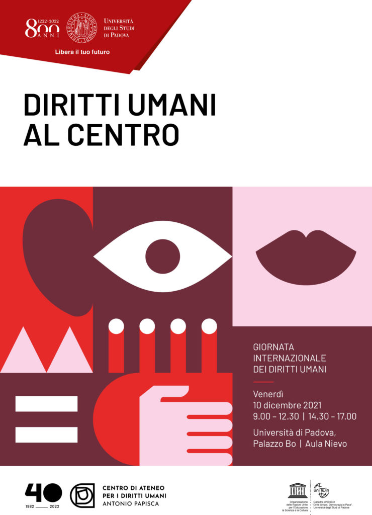 Giornata internazionale dei diritti umani, le iniziative del Centro Papisca e dell’Università di Padova