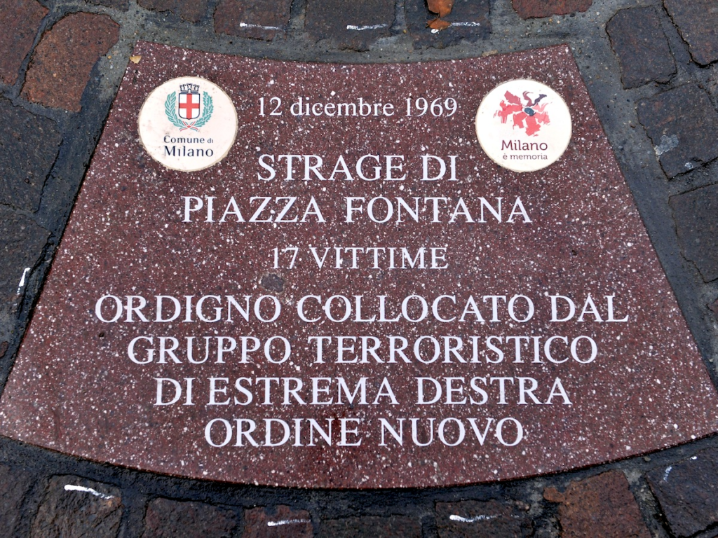 Milano piazza fontana