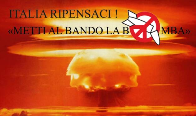 “Ban The Bomb!”, corso online sul disarmo nucleare per insegnanti, per universitari ed educatori