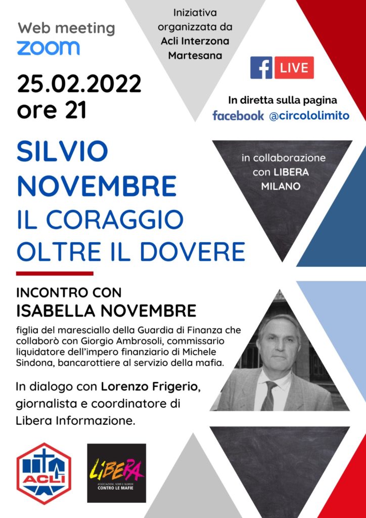 ACLI Martesana Libera 2022 Silvio Novembre