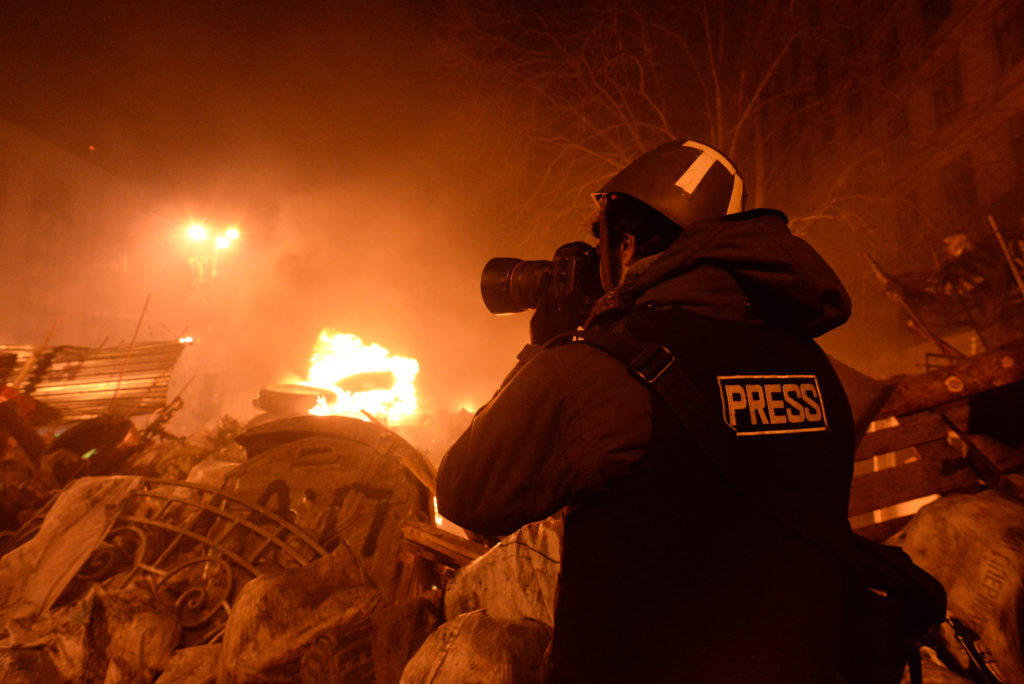 Ukraine journalists
