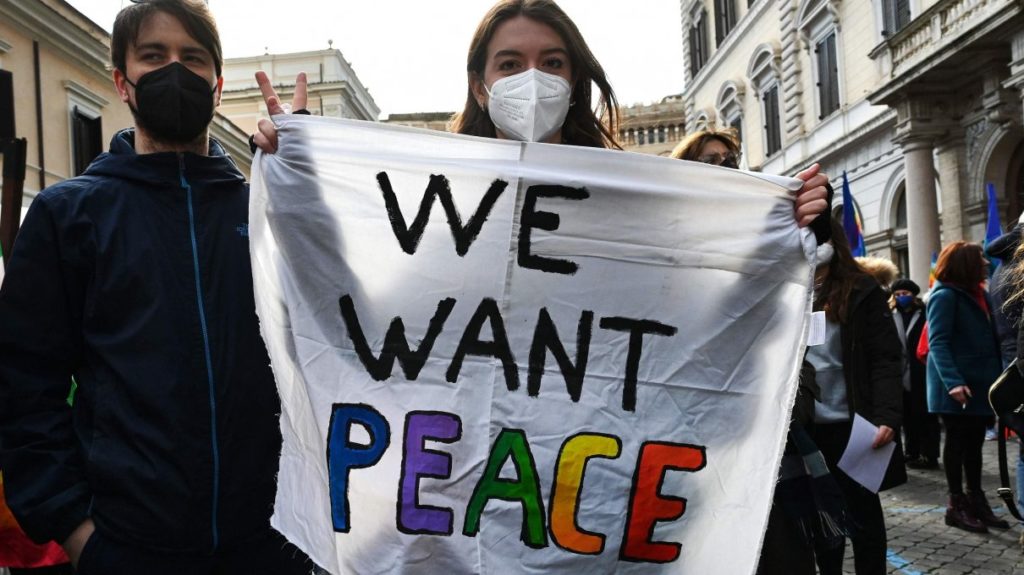 We want peace