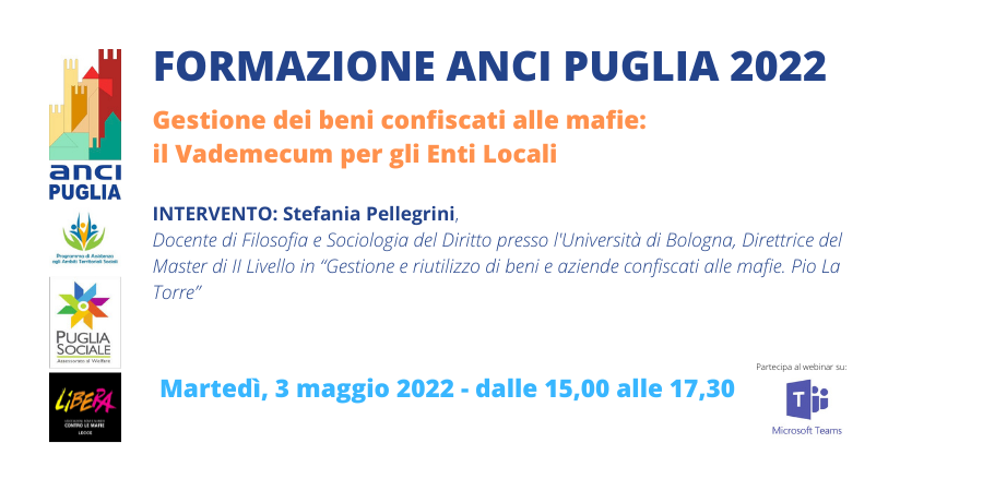 GESTIONE BENI CONFISCATI MAFIE 030522