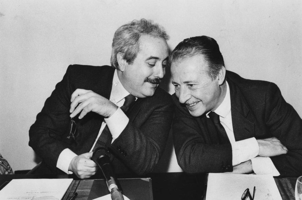 La foto dei giudici Falcone e Borsellino scattata nel 1992 da Tony Gentile 1536x1015