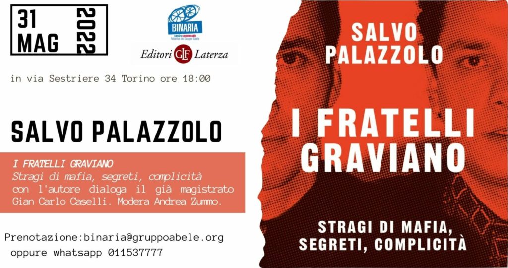 “I fratelli Graviano”, Torino 31 maggio