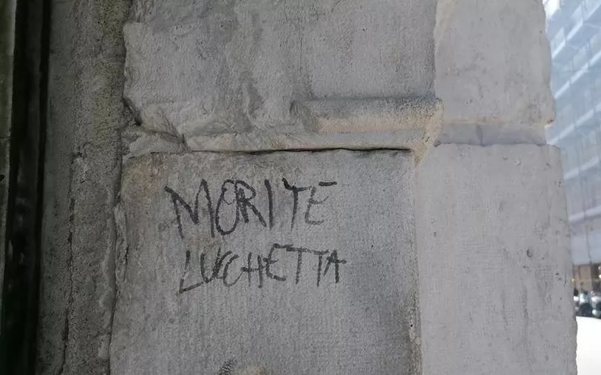 Lucchetta minacce