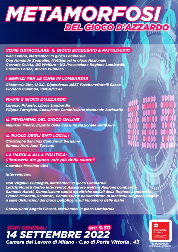 Mettiamoci in gioco 2022 Milano 14 settembre