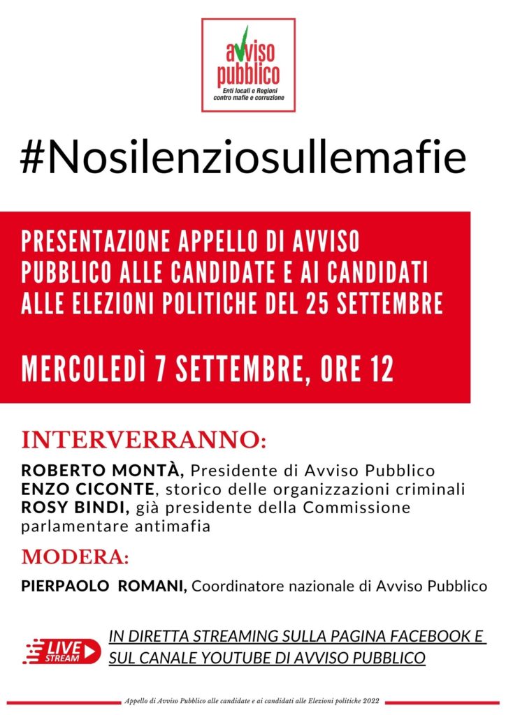 NOSILENZIOSULLEMAFIE